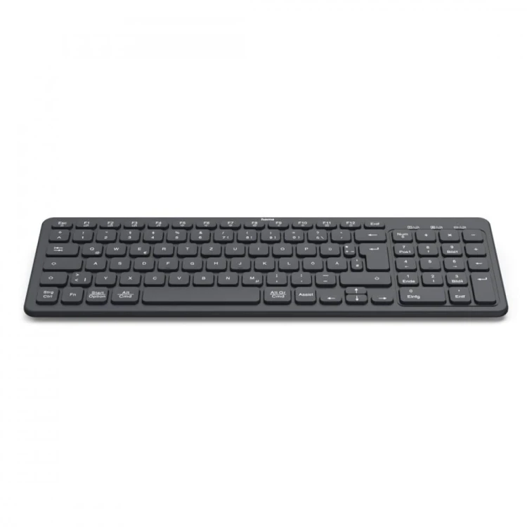 Hama Klawiatura WK-300 bezprzewodowa Czarna