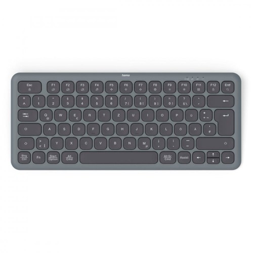 Hama Klawiatura WK-500 multi device Czarno-szara