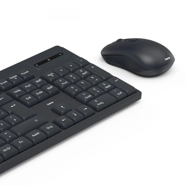 Hama Zestaw klawiatura i mysz WKM-200 Czarny