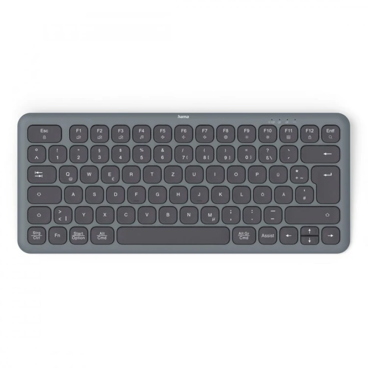 Hama Zestaw klawiatura i mysz WKM-500 Czarno-szara