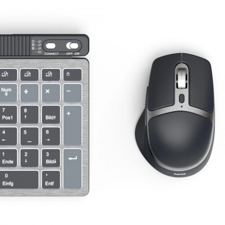 Hama Zestaw klawiatura i mysz WKM-750 Czarny