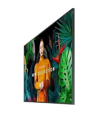 Samsung Monitor profesjonalny QB65C 65 cali Błyszczący 16h/7 350(cd/m2) 3840x2160 (UHD) S10 Player (Tizen 7) WiFi/BT 3 lata On-Site (LH65QBCEBGCXEN)