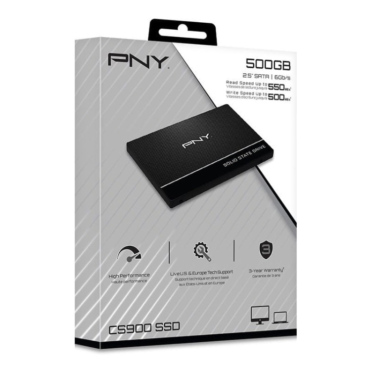 PNY Dysk SSD 500GB 2,5 SATA3 SSD7CS900-500-RB